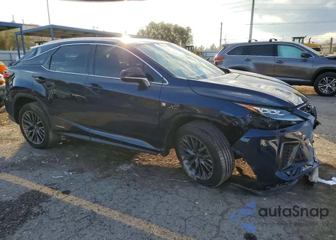 2021 Lexus Rx 450H F Sport z USA, uszkodzony, nr VIN 2T2SGMDA0MC065047